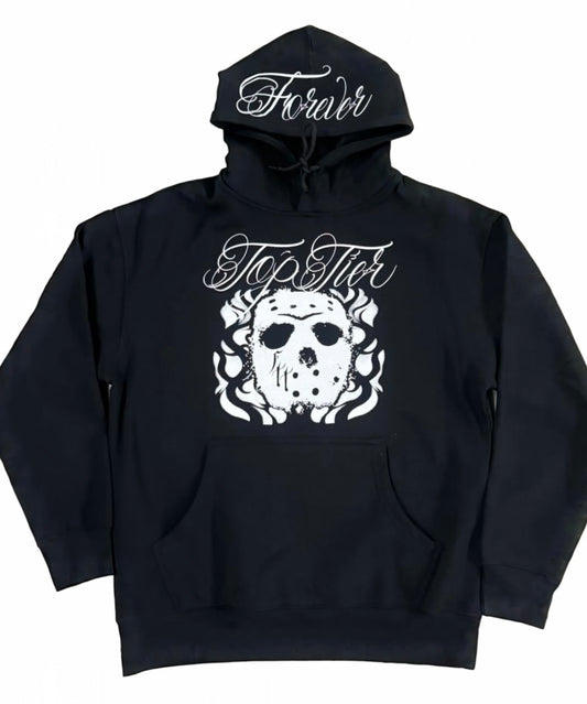 #1BLACK HOODIE FORVERTOPTIER
